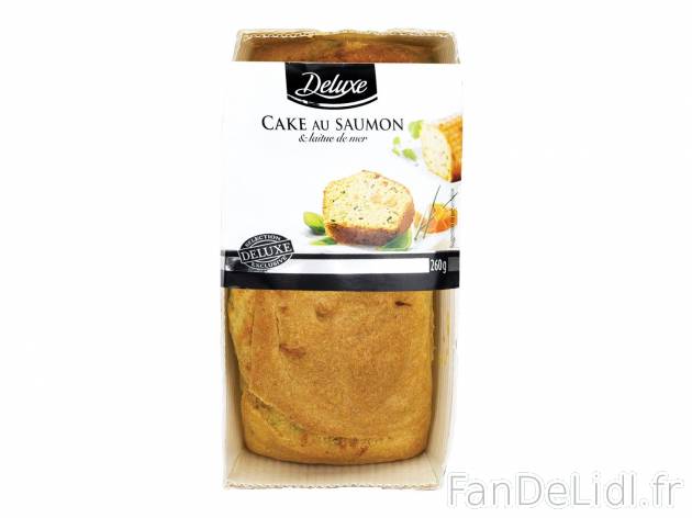 Cake de la mer1 , prezzo 3.29 € per 260 g au choix 
- Au choix : saumon-laitue ...