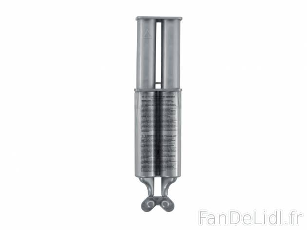 Colle bi-composant ou mastic silicone , prezzo 2.99 € 
- Usage intérieur et ...