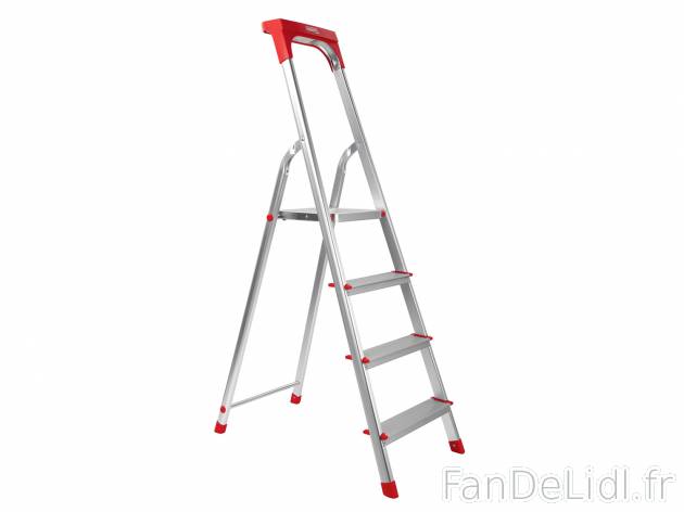 Escabeau en aluminium , prezzo 29.99 € 
- Déplié : env. 44,7 x 148 x 82,5 cm
- ...