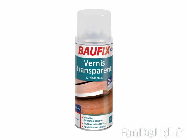 Vernis en aérosol , prezzo 2.99 € 
- 400 ml
- Incolore
- Usage intérieur ...