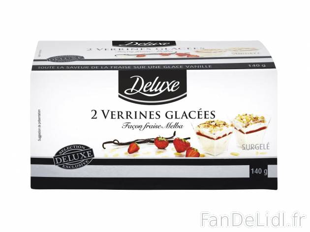 2 verrines glacées1 , prezzo 2.69 € per 116/140 g au choix 
- Au choix : façon ...