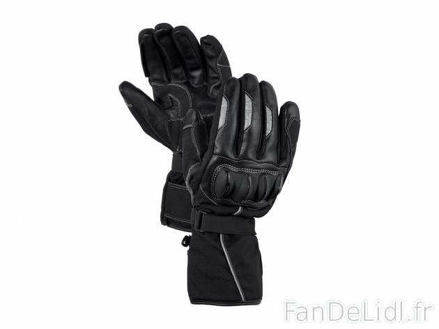 Gants de moto , prezzo 19.99 € 
- Du M au XL selon modèle
- Cuir
- Ex. dessus ...