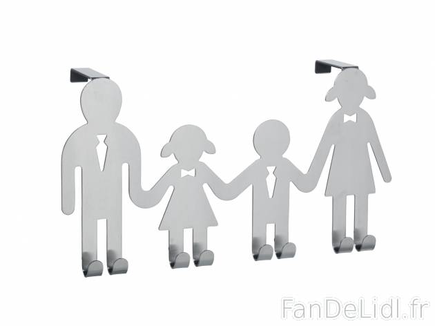 Patère ou crochets de porte , prezzo 4.49 € 
- Acier inoxydable
- Patins protecteurs
- ...