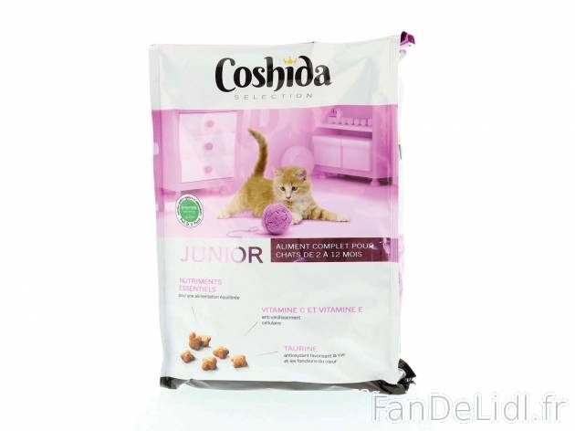 Croquettes pour chats , prezzo 1.39 €  
-  Au choix : junior ou adulte ou stérilisé
