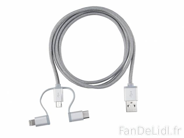 Câble de charge et synchronisation , prezzo 7.99 € 
- Pour se connecter à un ...
