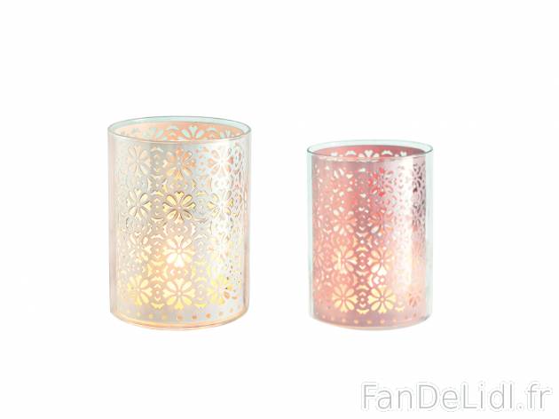 Photophores, boîte, ou cage décorative , prezzo 5.99 € 
- Au choix : 2 photophores ...