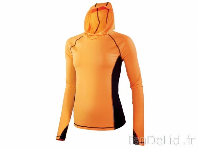 T-shirt technique à manches longues femme , prezzo 6.99 € per L&apos;unité ...