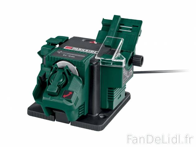 Affûteuse , prezzo 19.99 € 
- Angle d’affûtage réglable en continu de 15 ...
