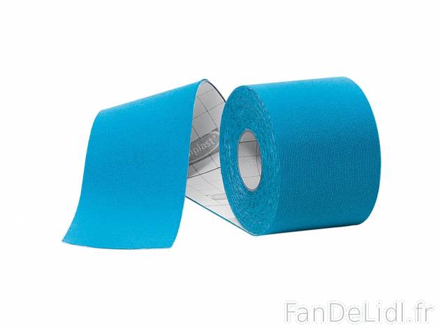 4 bandes de kinésiologie1 , prezzo 8.99 € per Le lot 
- Ex. : 90 % coton et ...