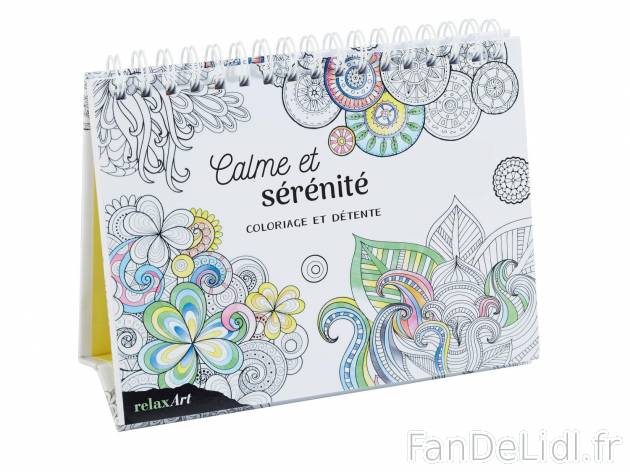 Bloc-coloriage adulte , prezzo 4.99 € per L&apos;unité au choix 
- Autres ...