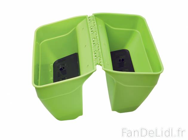Jardinière double pour balcon , prezzo 9.99 € 
- Pour balcon avec une balustrade ...