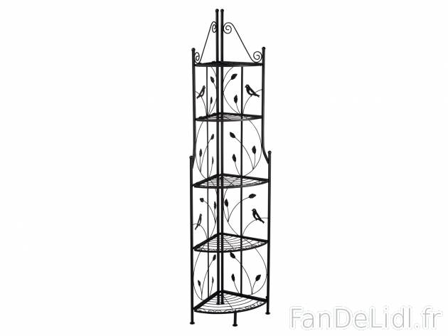 Étagère de jardin , prezzo 26.99 € 
- En métal peint par poudrage
- Env. ...