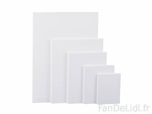 Set de toiles à peindre , prezzo 8.99 € 
- 100 % coton
- 380 g/m²
- Convient ...
