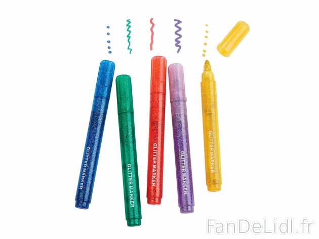 Stylos à paillettes , prezzo 2.99 € 
- Épaisseur de trait d&apos;env. 1-3 ...