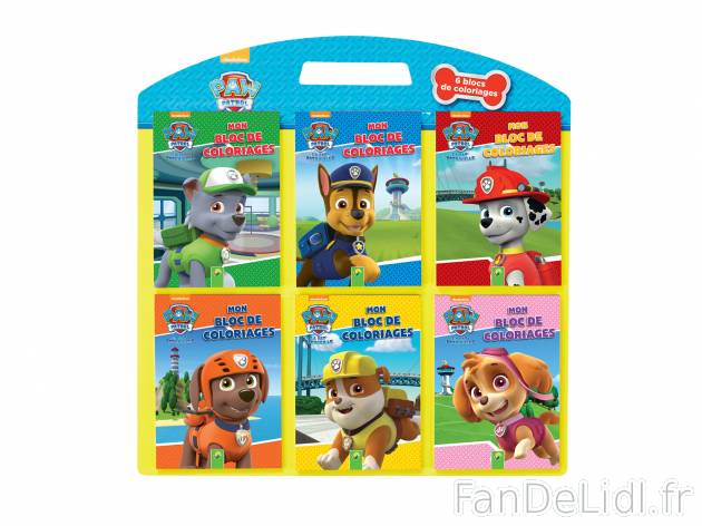 Mini-blocs de coloriage , prezzo 2.99 € 
- Lot de 6
- 3 modèles au choix
- ...