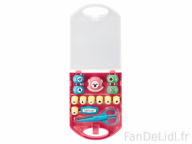 Set de perforatrices , prezzo 12.99 € 
- Set de perforatrices à motifs
- Set ...