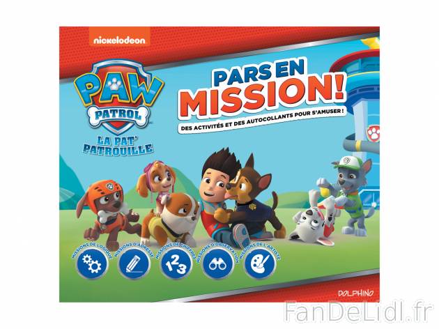 Livre d’activités XXL , prezzo 7.99 € 
- Plus de 100 activités et 50 autocollants ...