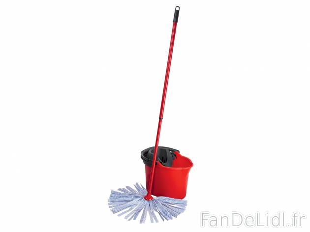 Balai à franges avec seau , prezzo 8.99 € 
- Seau-essoreur d’env. 12 L
- ...