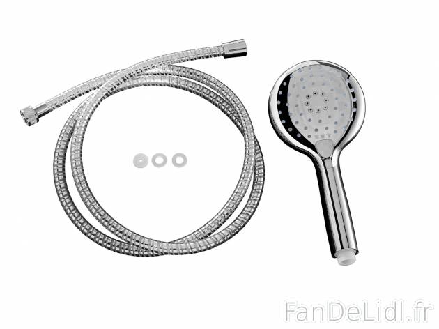Douchette multijet avec flexible , prezzo 9.99 € 
- Adaptée à tous les systèmes ...