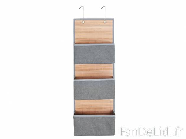 Rangement à suspendre en bambou , prezzo 9.99 € 
- Crochets inclus
- Env. 89 ...