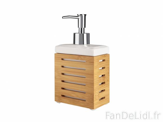 Accessoire de salle de bains en bambou et céramique , prezzo 3.99 € 
- En céramique ...