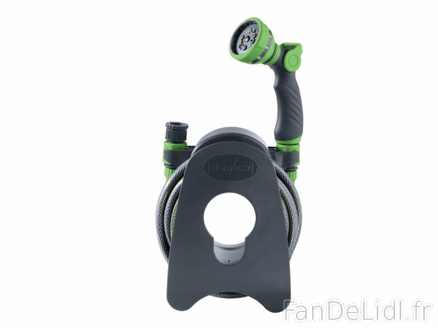 Set d’arrosage , prezzo 12.99 € 
- Support mural et tuyau d’env. 10 m avec ...