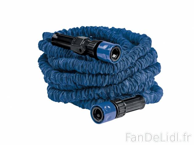 Tuyau d’arrosage extensible , prezzo 17.99 € 
- Pour robinets d’env. 26,5 ...