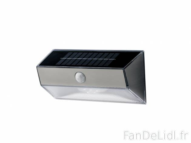 Applique murale solaire à LED , prezzo 19.99 € 
- Usage extérieur – protégée ...