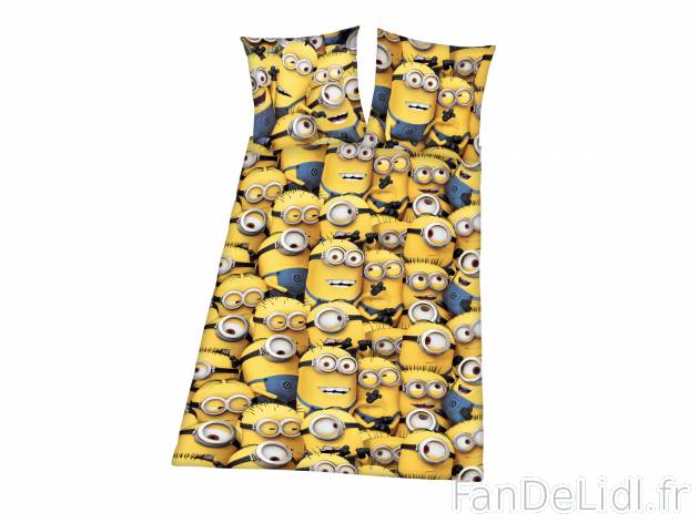 Parure de lit enfant Minions , prezzo 14.99 € 
- 100 % coton
- Taille normale ...