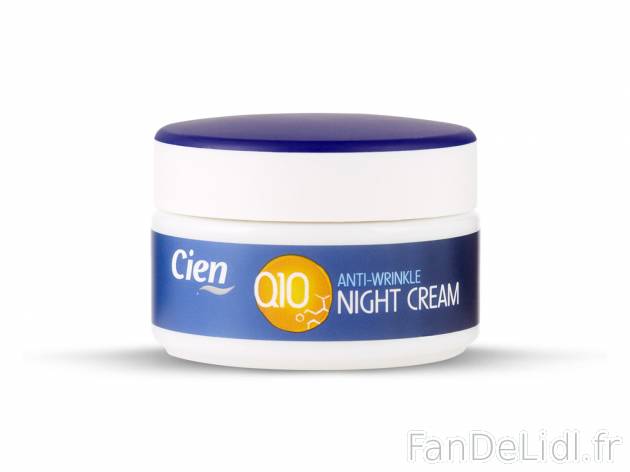 Crème de nuit Q10 , prezzo 2.99 €