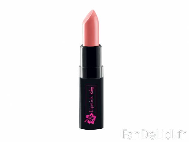 Rouge à lèvres , prezzo 1.99 € 
- Au choix : crème ou classique
- 7 coloris ...