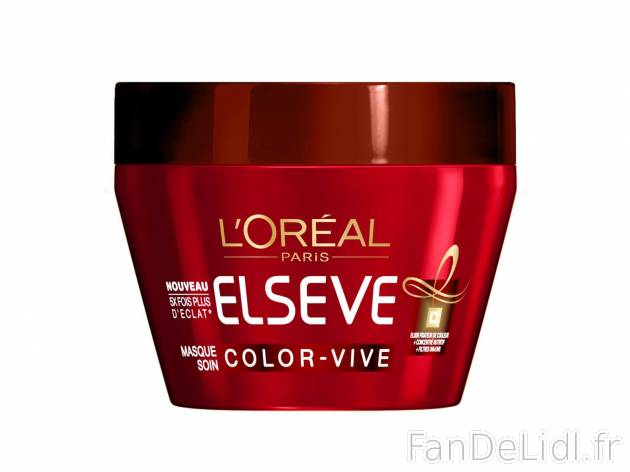 Elsève masque capillaire , prezzo 3.08 €  
-  Variétés au choix