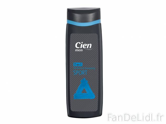 Gel douche shampoing 2 en 1 pour homme , prezzo 0.85 €  
-  Variétés au choix