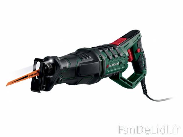 Scie sabre , prezzo 39.99 € 
- Pour couper le bois, le plastique, le métal et ...