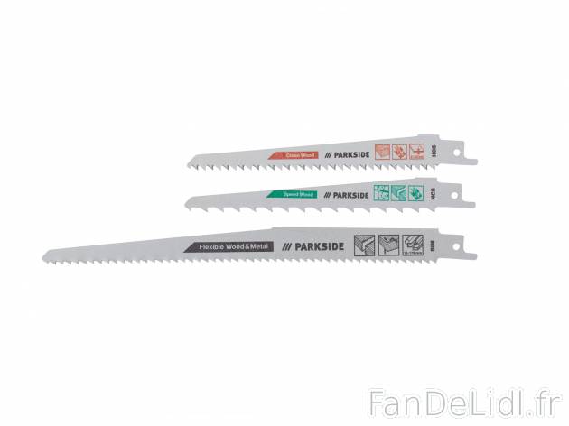 Set de lames de scie , prezzo 3.49 € 
- Set de 3
- Au choix : set universel ...