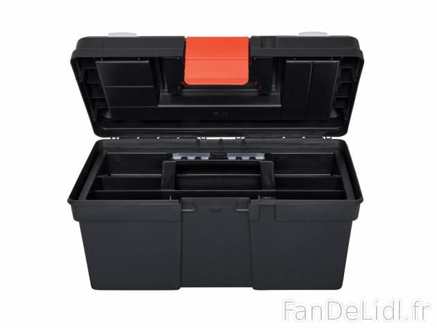 Boîte à outils , prezzo 6.99 €  
-  Env. 40 x 22 x 20 cm
-  6,4 kg max.