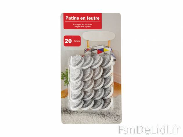 Patins de protection , prezzo 1.49 € 
- Protègent les surfaces des rayures
- ...
