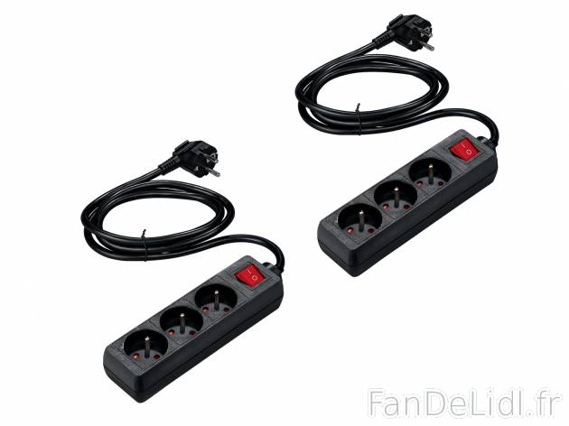 Multiprise , prezzo 4.99 € 
- Au choix : multiprise avec 9 branchements ou lot ...