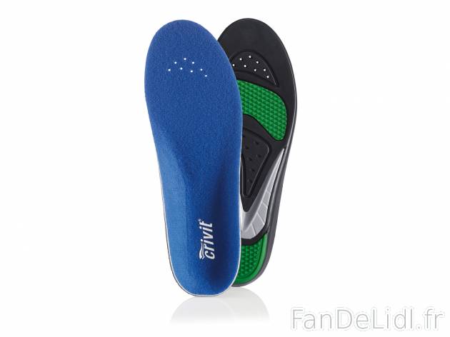 Semelles de sport , prezzo 4.99 € 
- Ex. dessus textile, couche intermédiaire ...