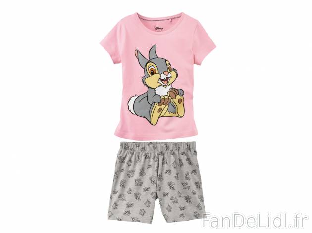 Pyjashort fille , prezzo 5.99 € 
- Ex. haut 100 % coton et bas 92 % coton et ...