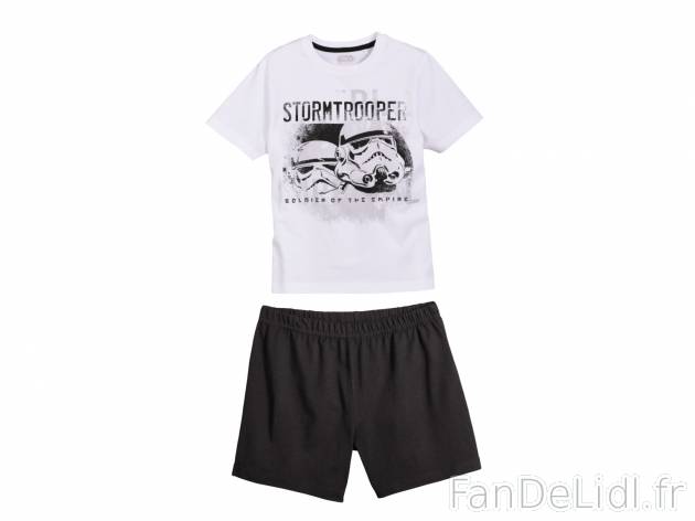 Pyjashort garçon , prezzo 5.99 €  
-  100 % coton
-  3 modèles au choix