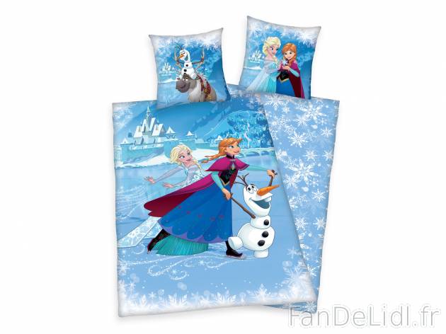 Parure de lit enfant , prezzo 14.99 € 
- 100 % coton
- 1 taie d’oreiller d’env. ...