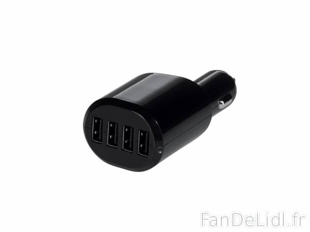 Chargeur allume-cigare , prezzo 8.99 € 
- Recharge de batterie via allume-cigare ...