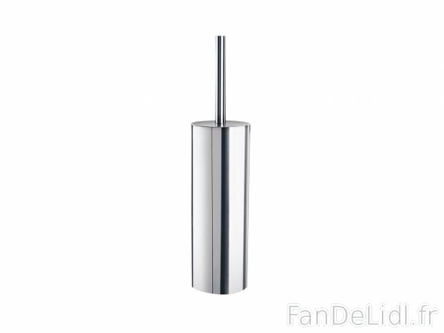 Brosse et porte-brosse WC , prezzo 5.99 € 
- Tête de brosse de rechange incluse
- ...