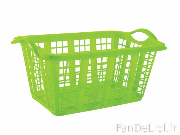 Panier à linge , prezzo 3.49 € 
- Env. 59,5 x 39 x 30 cm (L x l x h)
- Env. ...
