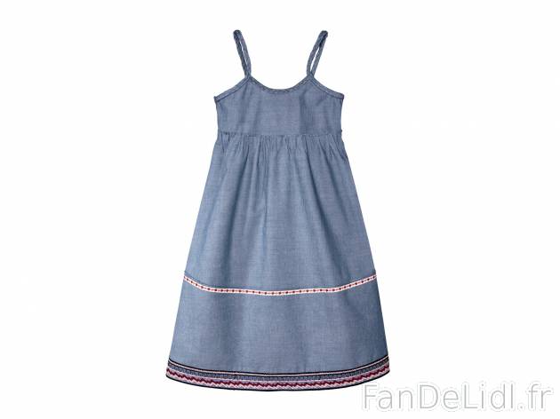 Robe longue fille , prezzo 11.99 € 
- Ex. 56 % coton et 44 % viscose (viscose ...