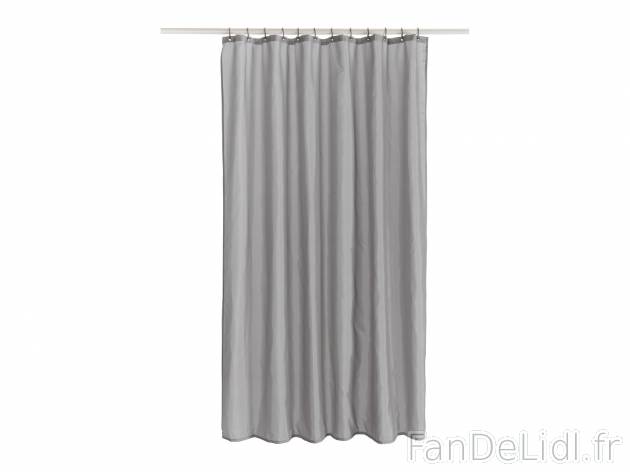 Rideau de douche , prezzo 5.99 € 
- Ex. 100 % polyester
- Env. 180 x 200 cm
- ...