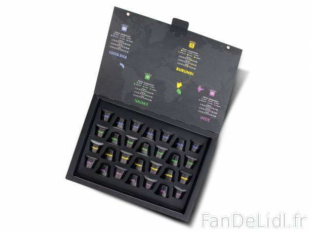 Coffret de dégustation de cafés grands crus arabica1 , prezzo 6.99 € per Le ...