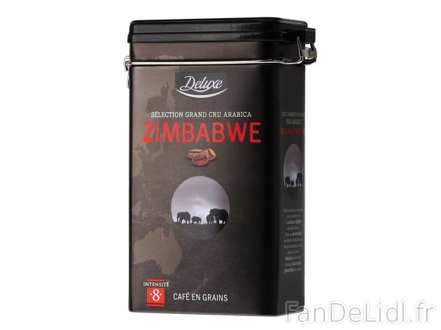 Café grain grand cru arabica1 , prezzo 3.99 € per 200 g au choix 
- Au choix ...