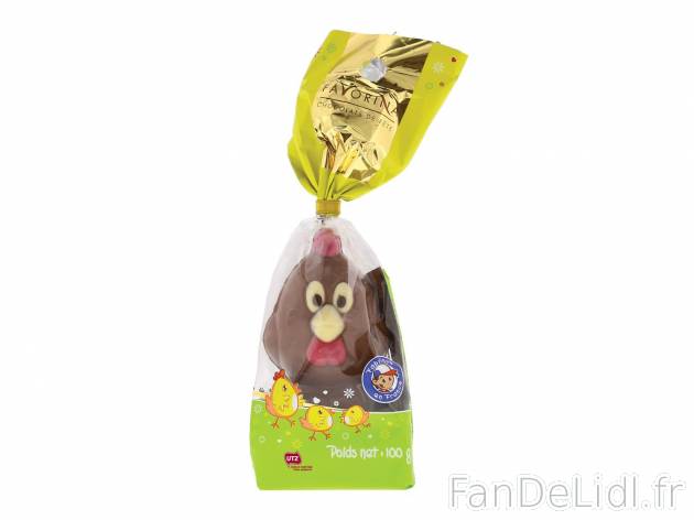 Figurine de Pâques1 , prezzo 1.99 € per 100 g 
- Au choix : mouton ou poule ...